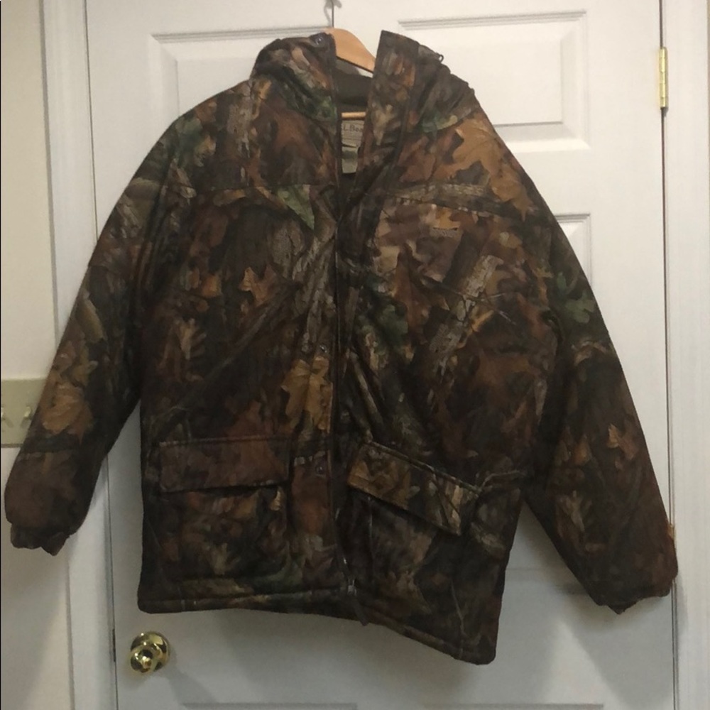 LL Bean snow pants for hunters & matching jacket